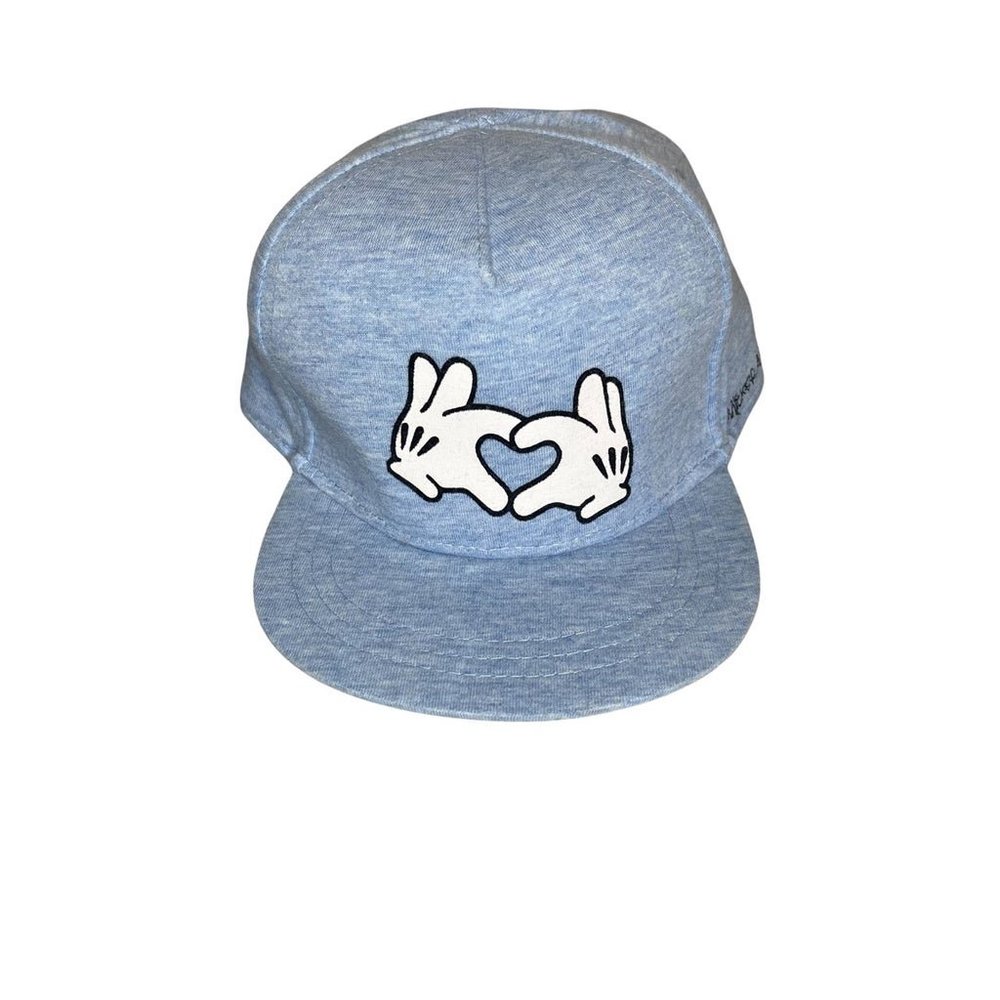 H&M x Disney Mickey Heart Fingers Blue Hat